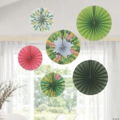 10" - 14" Cactus Shower Hanging Paper Fans - 6 Pc. 7 10" - 14" Cactus Shower Hanging Paper Fans - 6 Pc. -Party Decorations Sales Shop 10 14 cactus shower hanging paper fans 6 pc 13774694 a02