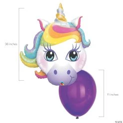 11" - 38" Unicorn Birthday Balloon Bouquet – 28 Pc. -Party Decorations Sales Shop 11 38 unicorn birthday balloon bouquet 28 pc 13966771 a02
