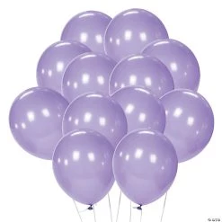 11" Lavender Latex Balloons - 24 Pc.