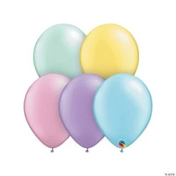 11" Pastel Pearl Latex Balloon Assortment – 50 Pc.