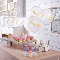 11" Unicorn Print Latex Balloons - 50 Pc. -Party Decorations Sales Shop 11 unicorn print latex balloons 50 pc 13838730 a02