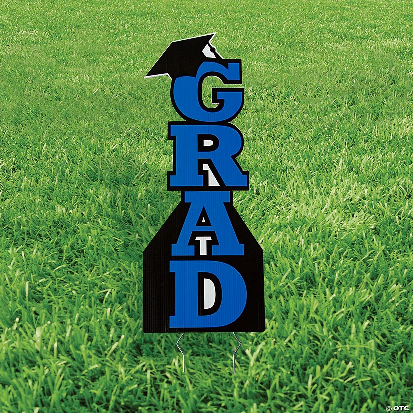 11" x 30" Grad Vertical Yard Sign 3 11" x 30" Grad Vertical Yard Sign