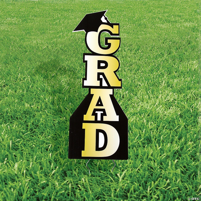 11" x 30" Grad Vertical Yard Sign 3 11" x 30" Grad Vertical Yard Sign
