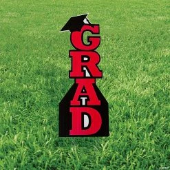 11" x 30" Grad Vertical Yard Sign
