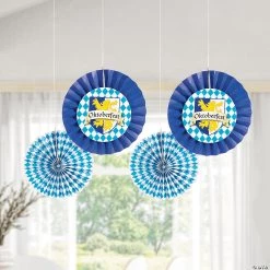 12" - 14" Oktoberfest Hanging Fans – 12 Pc. -Party Decorations Sales Shop 12 14 oktoberfest hanging fans 12 pc 13776385 a02