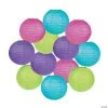 12" Bright Hanging Paper Lanterns - 12 Pc. 2 12" Bright Hanging Paper Lanterns - 12 Pc. -Party Decorations Sales Shop 12 bright hanging paper lanterns 12 pc 3 8941