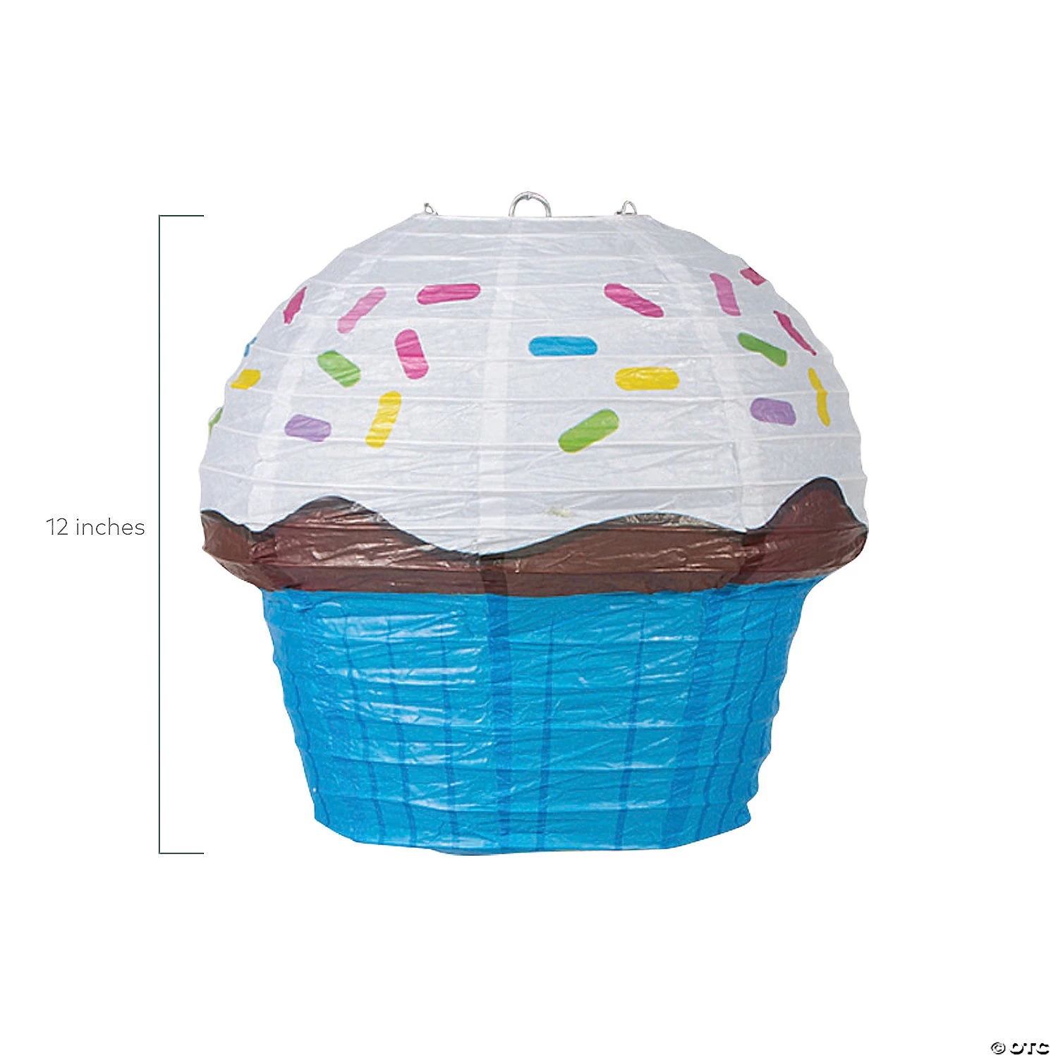 12" Cupcake Paper Lanterns - 6 Pc. 4 12" Cupcake Paper Lanterns - 6 Pc. - Image 2