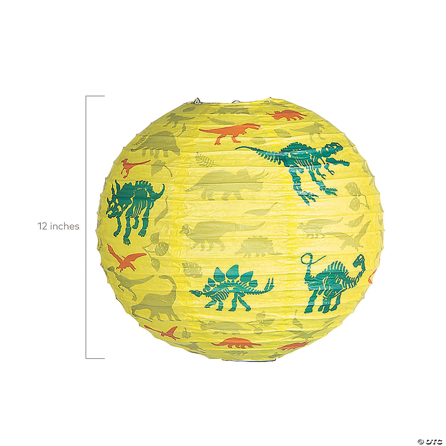 12" Dino Dig Hanging Paper Lanterns – 6 Pc. 4 12" Dino Dig Hanging Paper Lanterns – 6 Pc. - Image 2