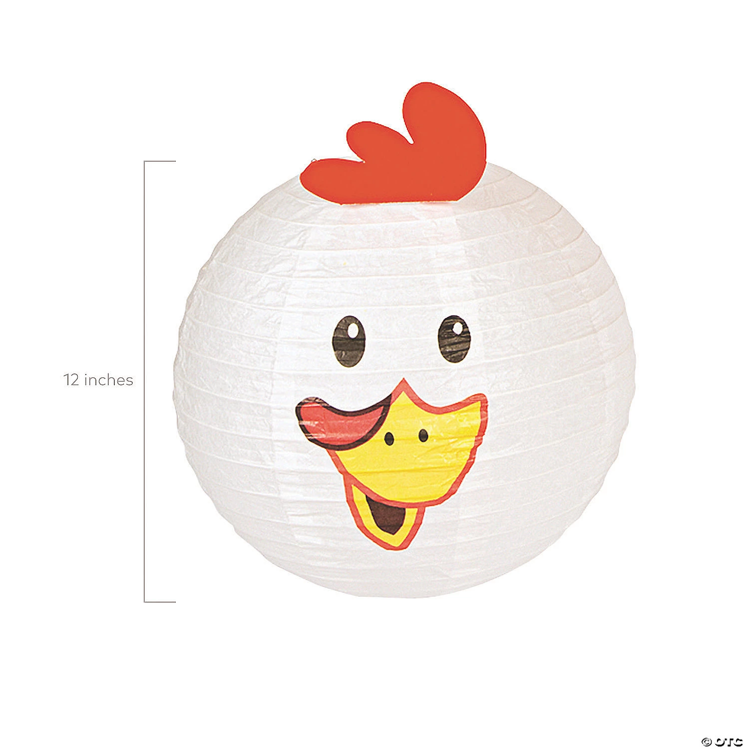 12" Farm Party Hanging Paper Lanterns – 4 Pc. 4 12" Farm Party Hanging Paper Lanterns – 4 Pc. - Image 2