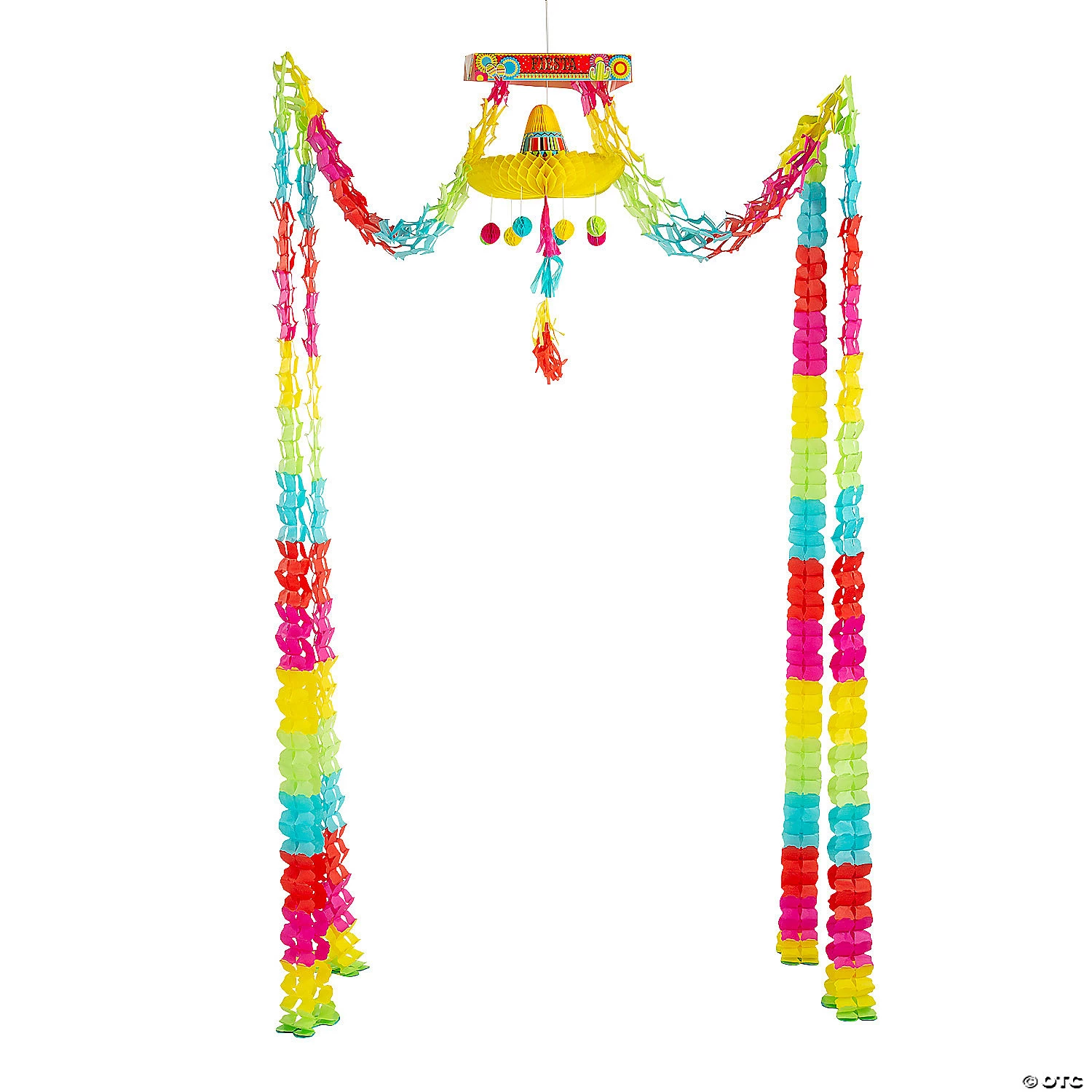 12 Ft. Fiesta Hanging Decorations Kit - 6 Pc. 3 12 Ft. Fiesta Hanging Decorations Kit - 6 Pc.