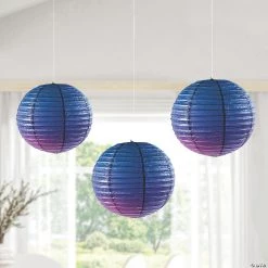 12" Galaxy Print Hanging Paper Lanterns - 3 Pc. 7 12" Galaxy Print Hanging Paper Lanterns - 3 Pc. -Party Decorations Sales Shop 12 galaxy print hanging paper lanterns 3 pc 13903005 a02