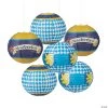 12" Oktoberfest Hanging Paper Lanterns - 6 Pc. -Party Decorations Sales Shop 12 oktoberfest hanging paper lanterns 6 pc 13703494