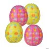 12" Pastel Easter Egg Hanging Paper Lanterns - 4 Pc. -Party Decorations Sales Shop 12 pastel easter egg hanging paper lanterns 4 pc 13788464