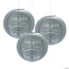 12" Congrats Grad Paper Lanterns - 6 Pc.