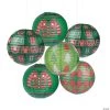 12" Ugly Sweater Hanging Paper Lanterns - 6 Pc. -Party Decorations Sales Shop 12 ugly sweater hanging paper lanterns 6 pc 13712833