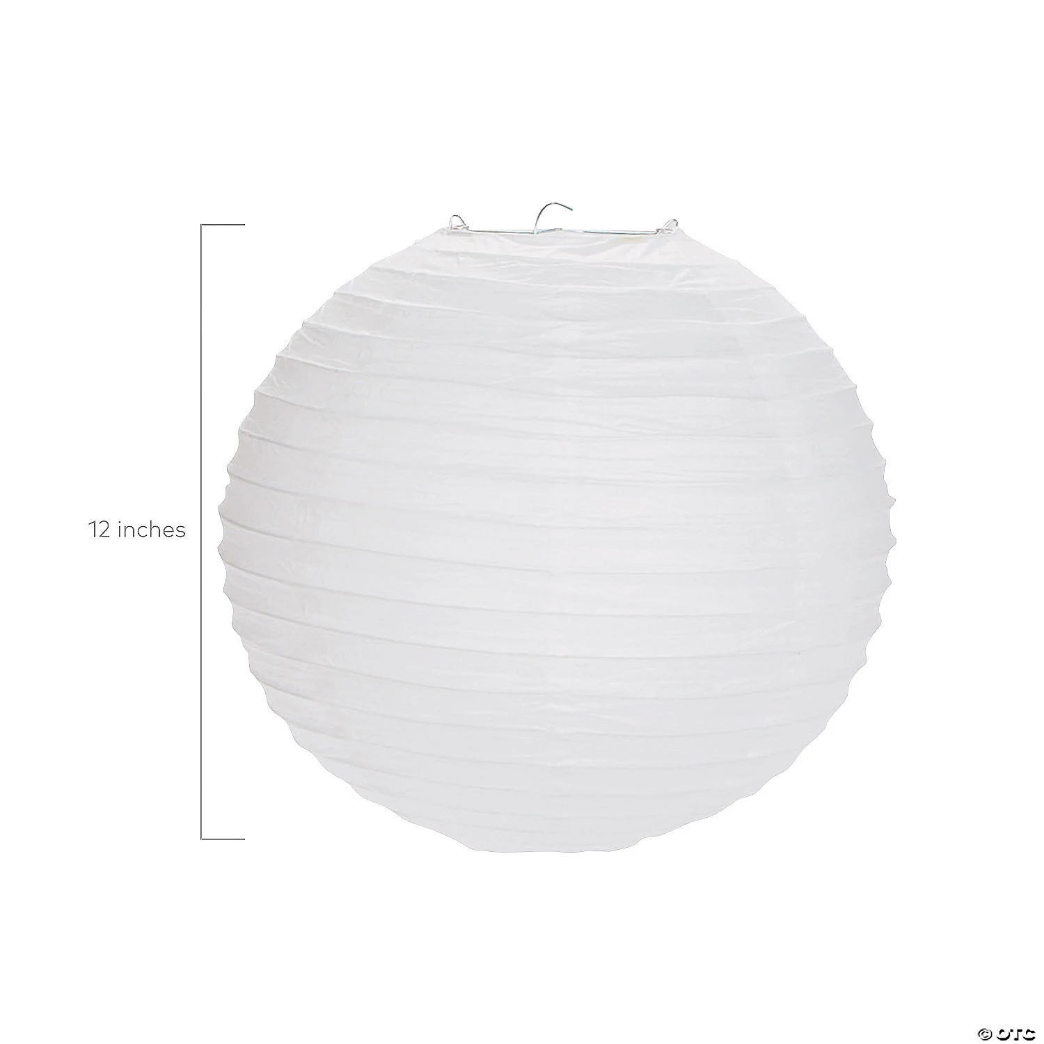 12" Solid Color Paper Lanterns - 6 Pc. 4 12" Solid Color Paper Lanterns - 6 Pc. - Image 2