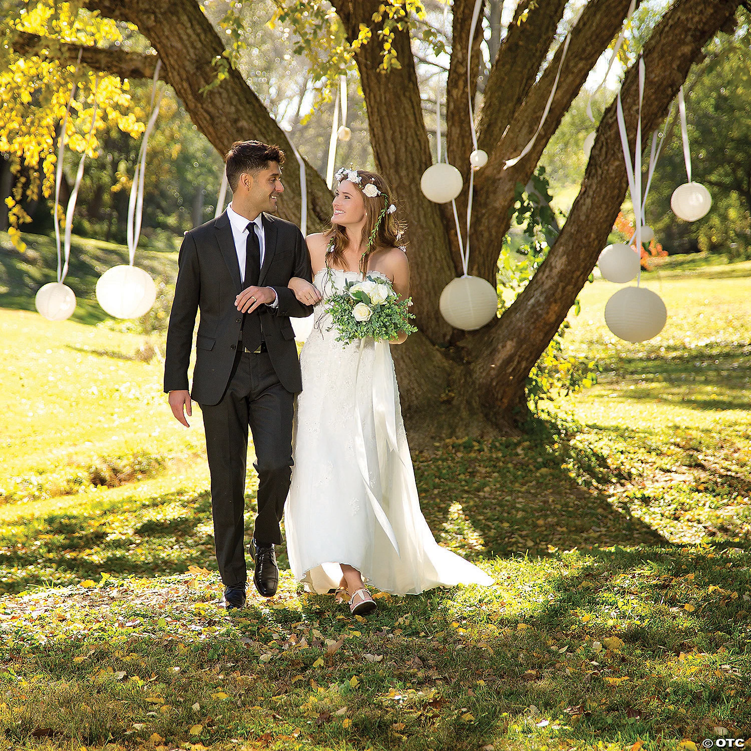 12" Solid Color Paper Lanterns - 6 Pc. 5 12" Solid Color Paper Lanterns - 6 Pc. - Image 3