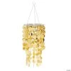 Reflective Hanging Chandelier -Party Decorations Sales Shop 18 gold reflective hanging chandelier13826744