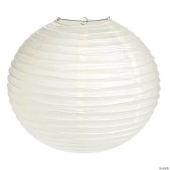 Large Paper Lanterns - 6 Pc.