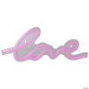 18" Pink LED 'Love' Neon Valentine's Day Wall Sign -Party Decorations Sales Shop 18 pink led love neon valentines day wall sign14164791