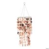 Reflective Hanging Chandelier -Party Decorations Sales Shop 18 rose gold reflective hanging chandelier13826750