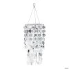 Reflective Hanging Chandelier -Party Decorations Sales Shop 18 silver reflective hanging chandelier13911815