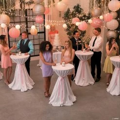 Large Paper Lanterns - 6 Pc. -Party Decorations Sales Shop 18 white hanging paper lanterns 6 pc 13603884 a02