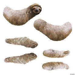 19 1/2" Wild Encounters VBS Sloth Jointed Cutouts - 2 Pc. -Party Decorations Sales Shop 19 1 2 wild encounters vbs sloth jointed cutouts 2 pc 13828779 a02