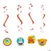 1st Birthday Bear Hanging Swirl Decorations - 12 Pc. -Party Decorations Sales Shop 1st birthday bear hanging swirl decorations 12 pc 13681841