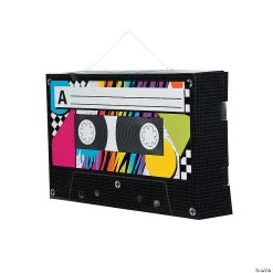 20" Cassette Tape Ceiling Decorations - 6 Pc.