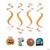 20" Peanuts® Hanging Paper Swirl Halloween Decorations - 12 Pc. -Party Decorations Sales Shop 20 peanuts sup sup hanging paper swirl halloween decorations 12 pc 13703069