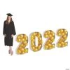 2022 Stand-Up Mosaic Kit with Balloons - 148 Pc. -Party Decorations Sales Shop 2022 stand up mosaic kit with gold balloons 148 pc 14104531