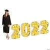 2022 Stand-Up Mosaic Kit with Balloons - 148 Pc. -Party Decorations Sales Shop 2022 stand up mosaic kit with yellow balloons 148 pc 14104539