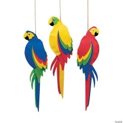 21" Jumbo Parrots - 12 Pc.