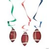 24" Football Hanging Swirl Decorations - 12 Pc. 2 24" Football Hanging Swirl Decorations - 12 Pc. -Party Decorations Sales Shop 24 football hanging swirl decorations 12 pc 42 4181a