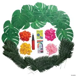 Party Decorations Sales Shop -Party Decorations Sales Shop 25 ft tropical balloon garland kit 123 pc 13959522 a01