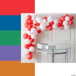 25-Ft. White Balloon Garland Kit with Air Pump - 291 Pc.