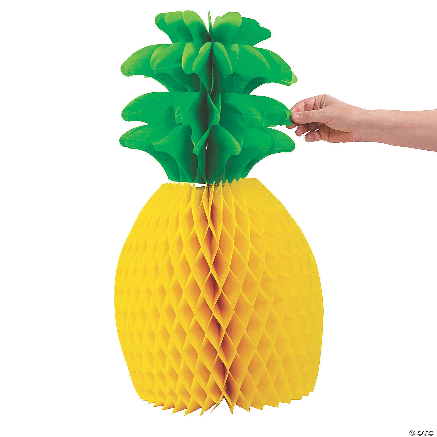 25" Large Pineapple Honeycomb Hanging Decoration 4 25" Large Pineapple Honeycomb Hanging Decoration - Image 2