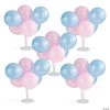 27" Blue & Pink Latex Balloon Bouquet Centerpieces - Makes 5 -Party Decorations Sales Shop 27 blue and pink latex balloon bouquet centerpieces makes 513960727