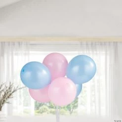 27" Blue & Pink Latex Balloon Bouquet Centerpieces - Makes 5 -Party Decorations Sales Shop 27 blue and pink latex balloon bouquet centerpieces makes 513960727 a02
