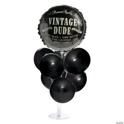 27" Vintage Dude Balloon Centerpieces - 28 Pc.