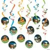 29" Camp Adventure Hanging Swirl Decorations - 12 Pc. -Party Decorations Sales Shop 29 camp adventure hanging swirl decorations 12 pc 3 5106
