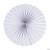 Giant Hanging Paper Fans - 6 Pc. -Party Decorations Sales Shop 30 giant white hanging paper fans 6 pc 13829570