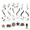 30" New Year’s Eve Hanging Swirl Decorations - 12 Pc. -Party Decorations Sales Shop 30 new year s eve hanging swirl decorations 12 pc 13931343
