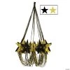35" Black & Gold Star Chandelier Decoration -Party Decorations Sales Shop 35 black and gold star chandelier decoration13902453