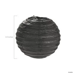 Mini Paper Lanterns - 12 Pc. 6 Mini Paper Lanterns - 12 Pc. -Party Decorations Sales Shop 4 1 2 mini black hanging paper lanterns 12 pc 3 8668 a01
