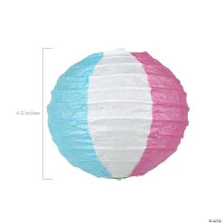 4 1/2" Mini Pool Party Beach Ball Hanging Paper Lanterns - 12 Pc. -Party Decorations Sales Shop 4 1 2 mini pool party beach ball hanging paper lanterns 12 pc 13943055 a01