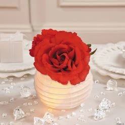 Mini Paper Lanterns - 12 Pc. -Party Decorations Sales Shop 4 1 2 mini white hanging paper lanterns 12 pc 3 8667 a03