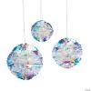 5 3/4" - 9 1/2" Iridescent Honeycomb Ceiling Decorations - 3 Pc. -Party Decorations Sales Shop 5 3 4 9 1 2 iridescent honeycomb ceiling decorations 3 pc 13798310