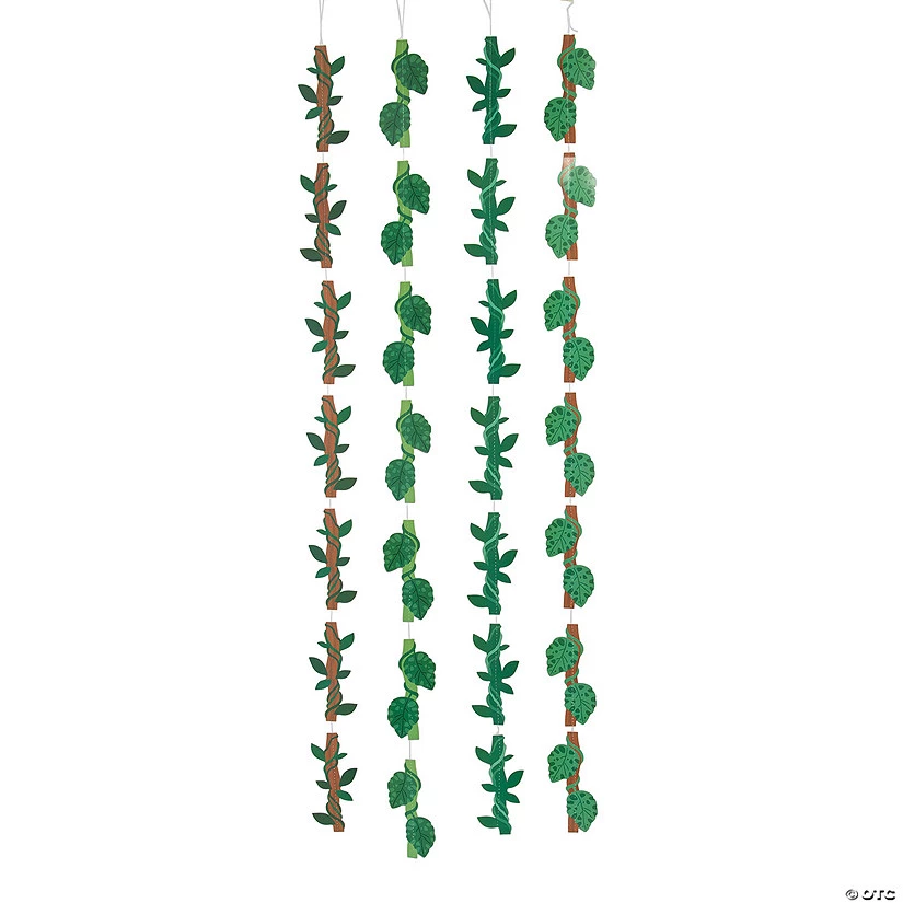 5 Ft. Tropical Hanging Vines - 12 Pc. 3 5 Ft. Tropical Hanging Vines - 12 Pc.